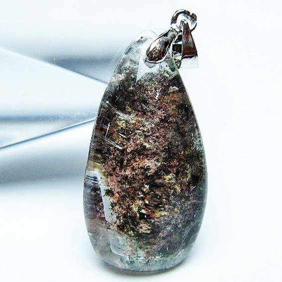 ガーデン水晶 ペンダント [t136-4657]