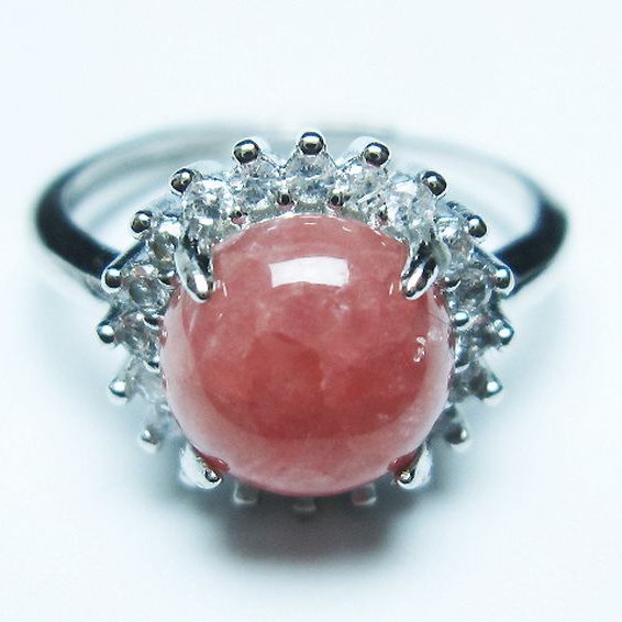 インカローズ ロードクロサイト 指輪 (19号)[T137-2897]