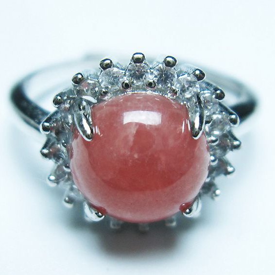 インカローズ ロードクロサイト 指輪 (18号)[T137-3012]