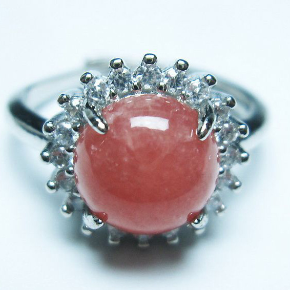 インカローズ ロードクロサイト 指輪 (18号)[T137-3020]