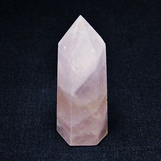 ローズクォーツ 六角柱[T138-5269]