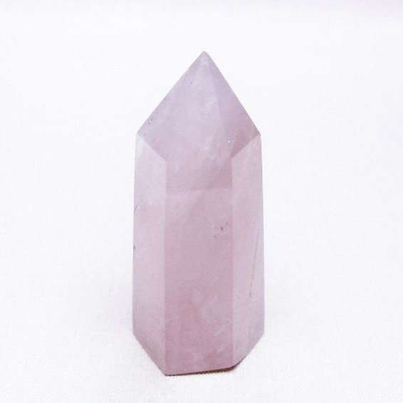 ローズクォーツ 六角柱[T138-6249]