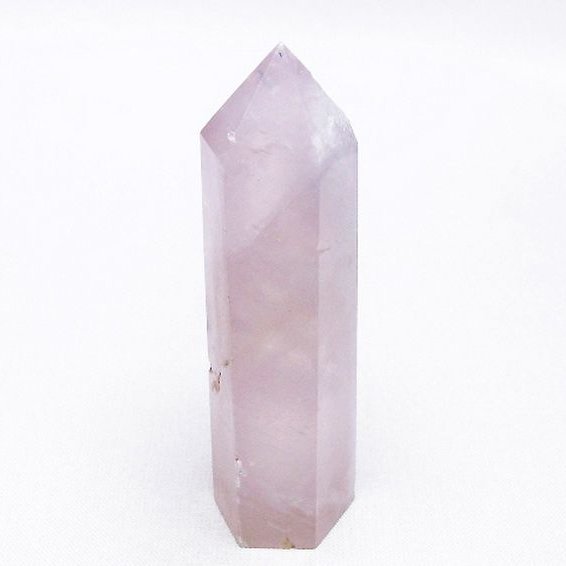 ローズクォーツ 六角柱[T138-6278]