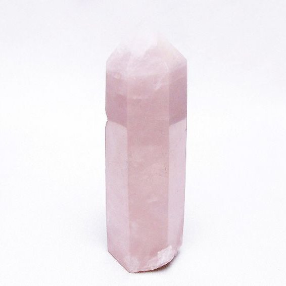 ローズクォーツ 六角柱[T138-6298]