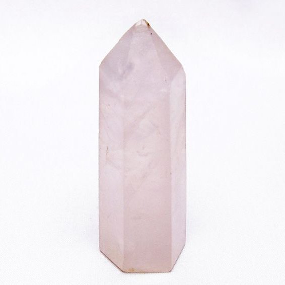 ローズクォーツ 六角柱[T138-6299]