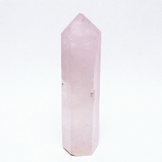 ローズクォーツ 六角柱[T138-6309]