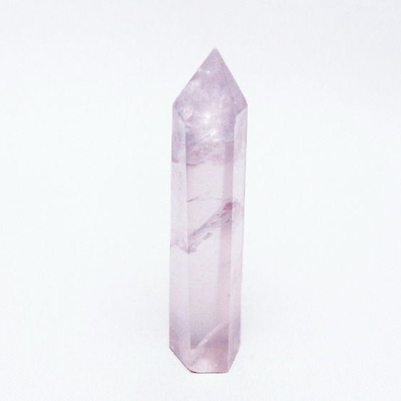 ローズクォーツ 六角柱[T138-6341]