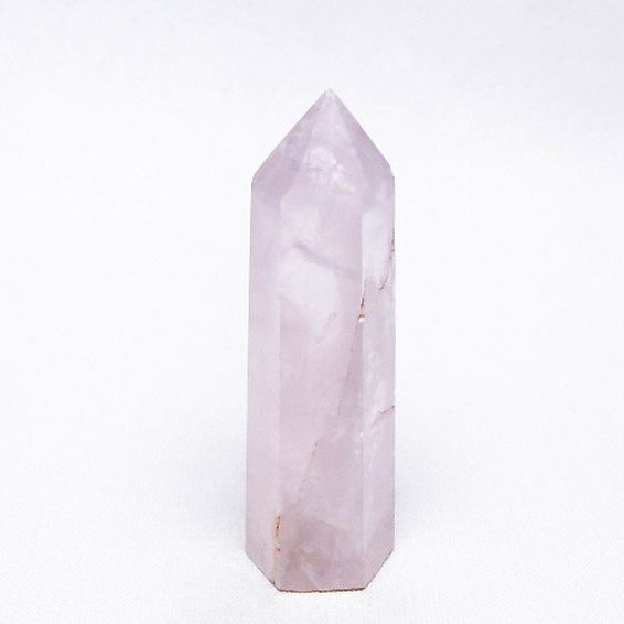 ローズクォーツ 六角柱 [t138-6342]