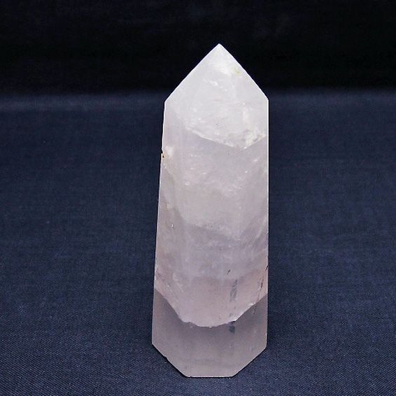 ローズクォーツ 六角柱[T138-6408]