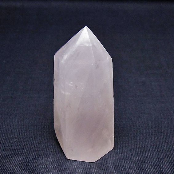 ローズクォーツ 六角柱 [t138-6444]