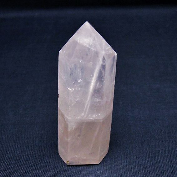 ローズクォーツ 六角柱[T138-6468]