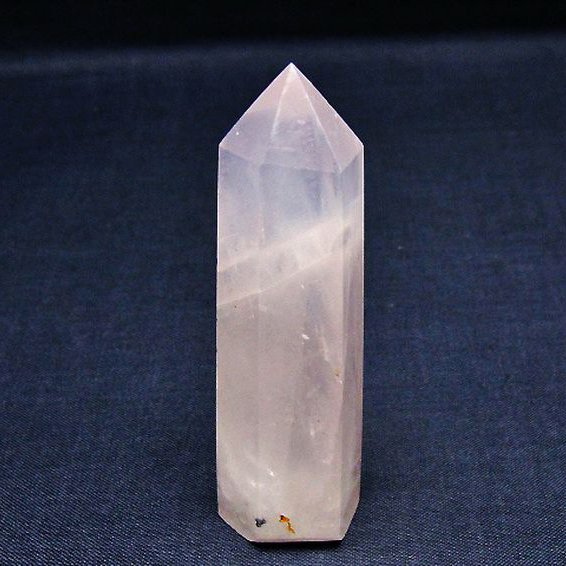 ローズクォーツ 六角柱[T138-6514]