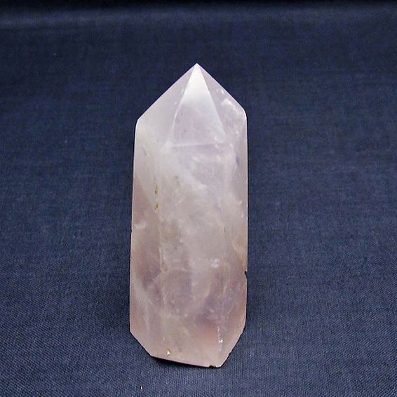 ローズクォーツ 六角柱[T138-6535]