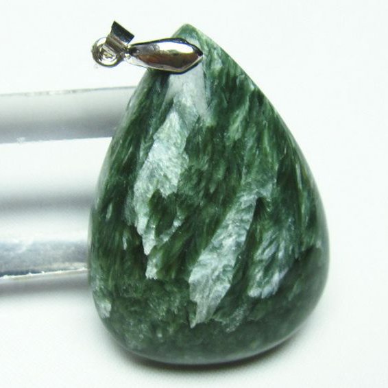 セラフィナイト ペンダント [T14-3205]