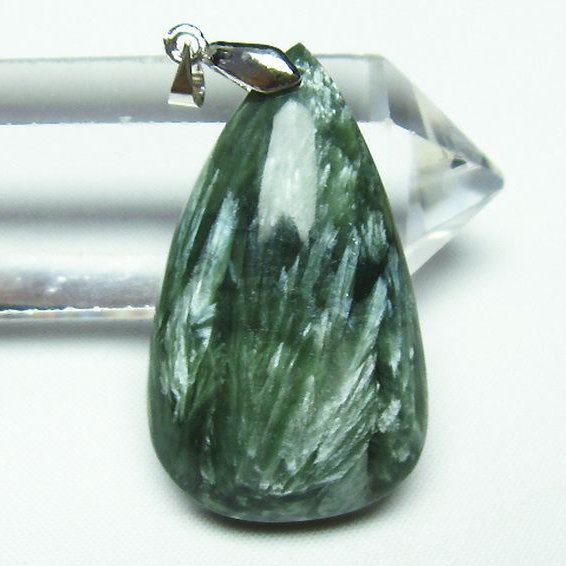 セラフィナイト ペンダント [T14-3237]