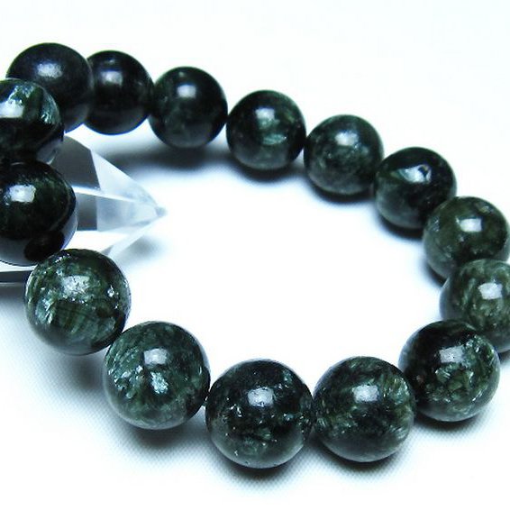 セラフィナイト ブレスレット 14mm [t14-3528]