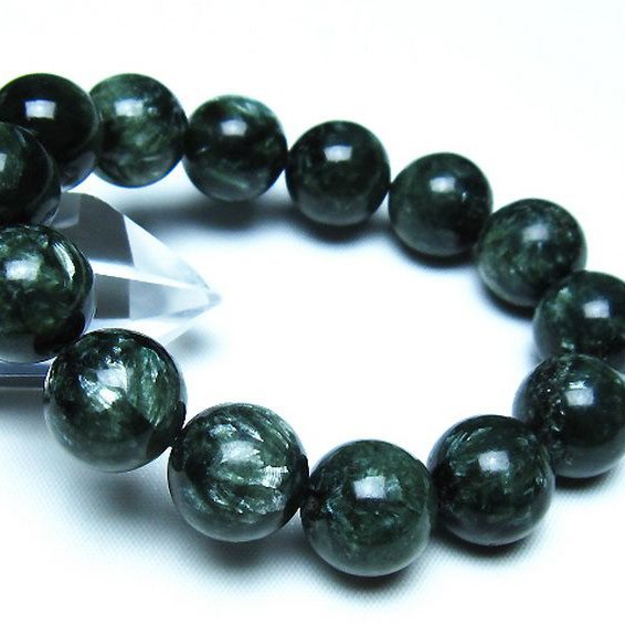 セラフィナイト ブレスレット 14mm [t14-3536]