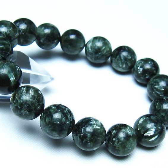 セラフィナイト ブレスレット 13mm [t14-3539]