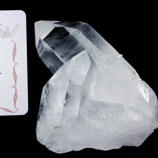 レムリアンシード 水晶 クラスター ミナスジェライス州コリント産  ※証明書付き[T143-2050]