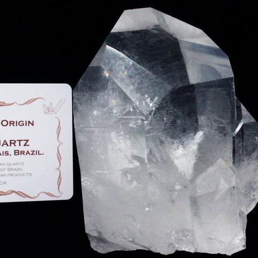 レムリアンシード 水晶 クラスター ミナスジェライス州コリント産  ※証明書付き[T143-2069]