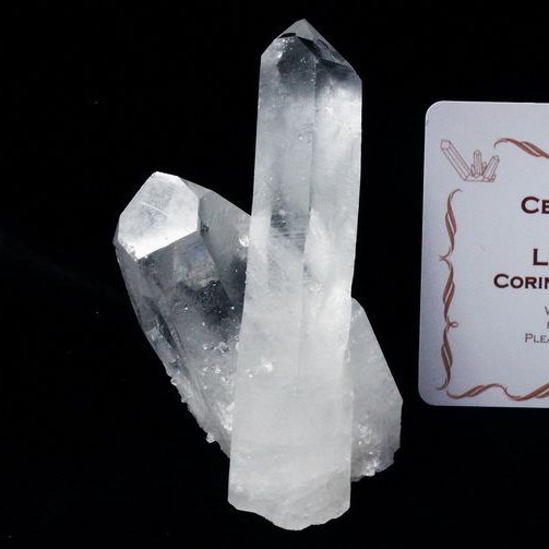 レムリアンシード 水晶 クラスター ミナスジェライス州コリント産  ※証明書付き[T143-2092]