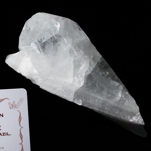 レムリアンシード 水晶 クラスター ミナスジェライス州コリント産  ※証明書付き[T143-2105]