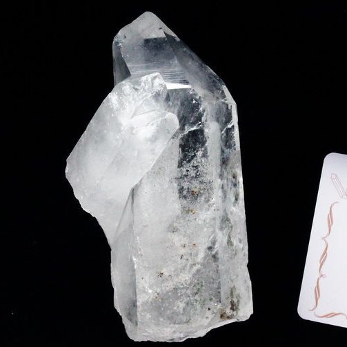 レムリアンシード 水晶 クラスター ミナスジェライス州コリント産  ※証明書付き[T143-2108]