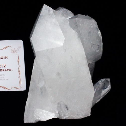 レムリアンシード 水晶 クラスター ミナスジェライス州コリント産  ※証明書付き[T143-2119]