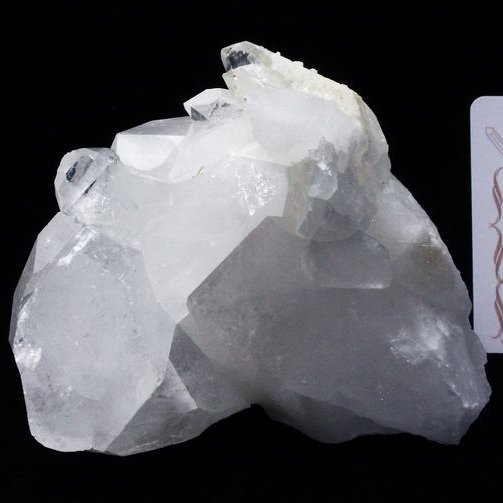 レムリアンシード 水晶 クラスター ミナスジェライス州コリント産  ※証明書付き[T143-2125]