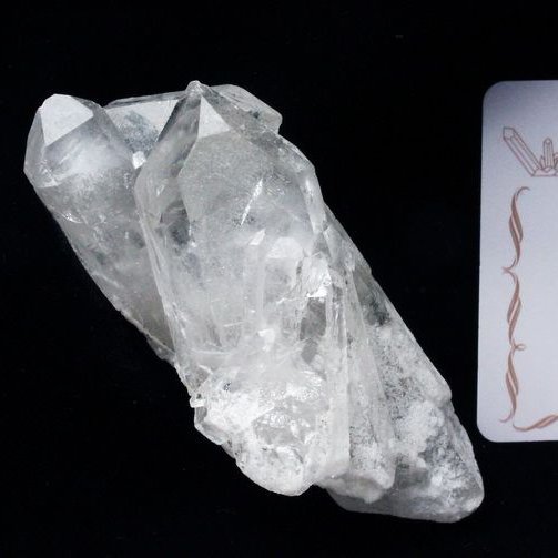 レムリアンシード 水晶 クラスター ミナスジェライス州コリント産  ※証明書付き[T143-2161]