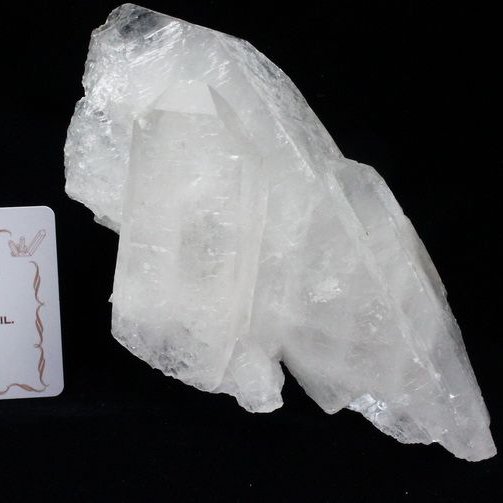 レムリアンシード 水晶クラスター セルフヒールド ミナスジェライス州コリント産 ※証明書付き[T143-2181]