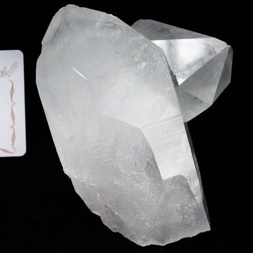 レムリアンシード 水晶 クラスター ミナスジェライス州コリント産  ※証明書付き[T143-2198]