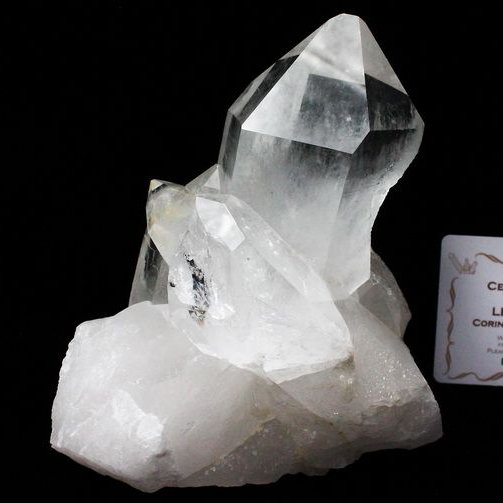 1.3Kg レムリアンシード 水晶 クラスター ミナスジェライス州コリント産  ※証明書付き[T143-2206]