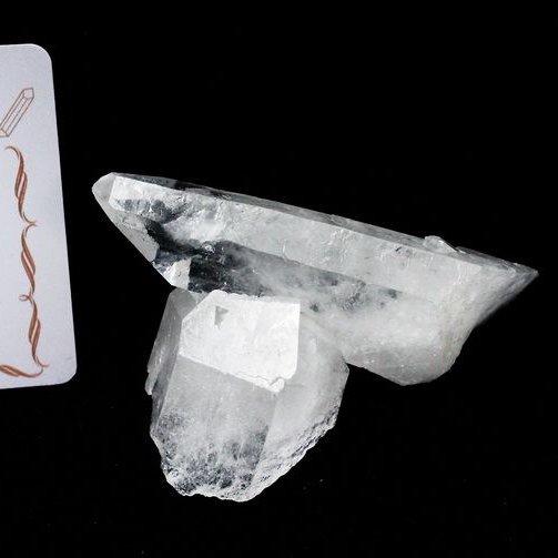 レムリアンシード 水晶 クラスター ミナスジェライス州コリント産  ※証明書付き[T143-2208]