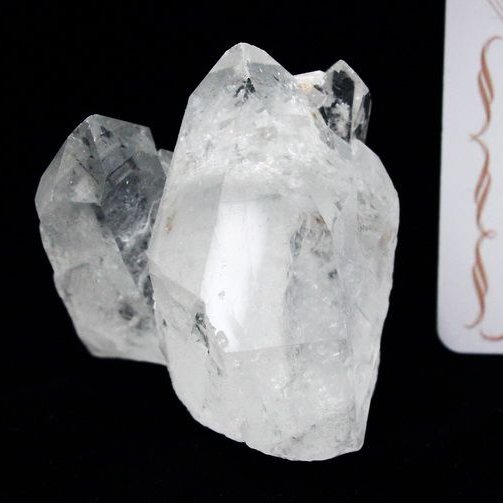 レムリアンシード 水晶 クラスター ミナスジェライス州コリント産  ※証明書付き[T143-2221]