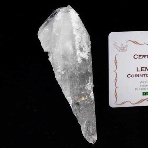 レムリアンシード 水晶クラスター セルフヒールド ミナスジェライス州コリント産 ※証明書付き[T143-2236]