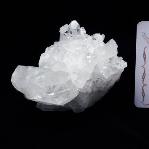 レムリアンシード 水晶 クラスター ミナスジェライス州コリント産  ※証明書付き[T143-2397]