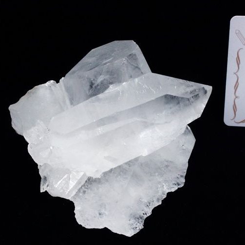 レムリアンシード 水晶 クラスター ミナスジェライス州コリント産  ※証明書付き[T143-2426]