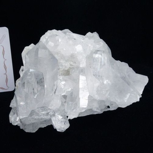 レムリアンシード 水晶 クラスター ミナスジェライス州コリント産  ※証明書付き[T143-2454]