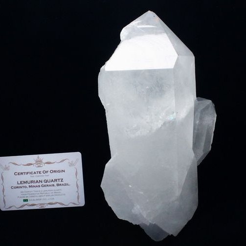 1.6Kg レムリアンシード 水晶 クラスター ミナスジェライス州コリント産  ※証明書付き[T143-2467]