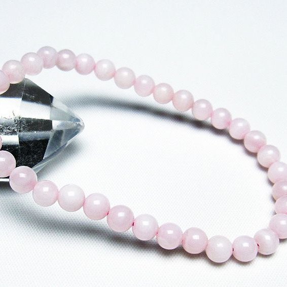 ピンクカルサイト ブレスレット 5mm [t144-8288]