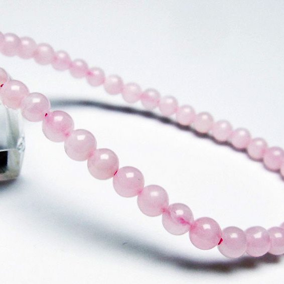 ピンクカルサイト ブレスレット 4mm [t144-8372]