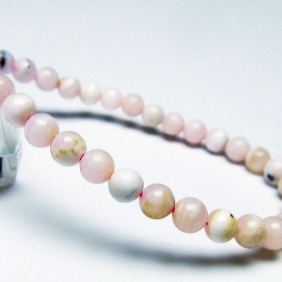 ピンクカルサイト ブレスレット 5mm [T144-8413]