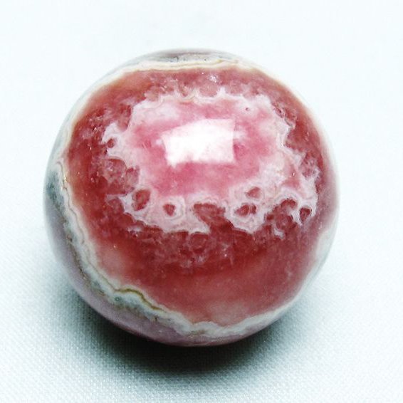 インカローズ ロードクロサイト 丸玉 34mm [T145-1706]