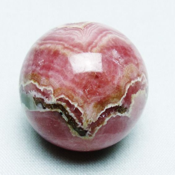 インカローズ ロードクロサイト 丸玉 31mm [T145-1722]