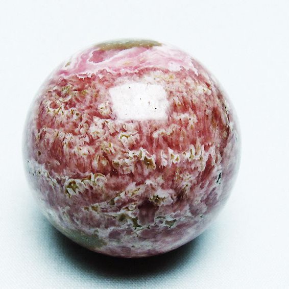 インカローズ ロードクロサイト 丸玉 46mm [T145-1744]