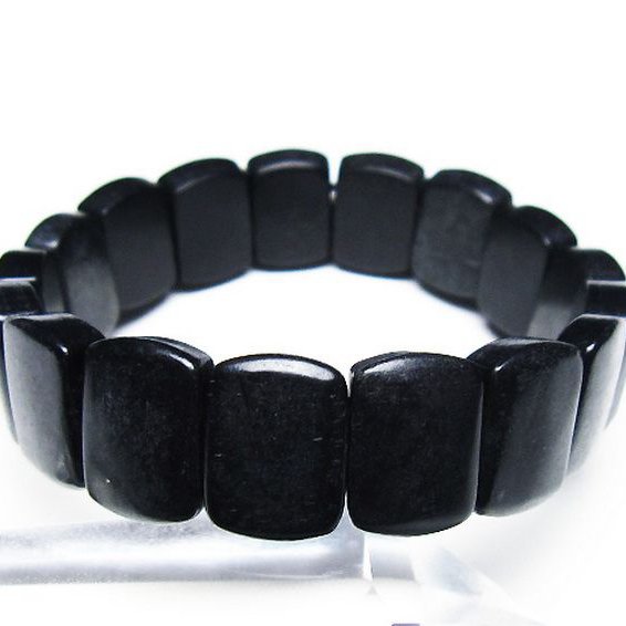 シュンガイト バングル [T147-3574]