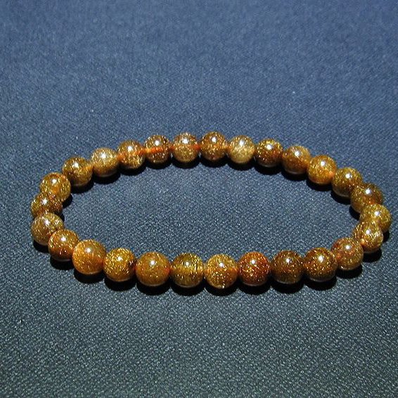ルチルクォーツ（金針ルチル水晶） ブレスレット 8mm [T15-10542]