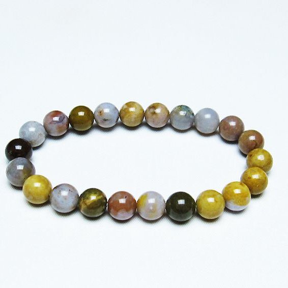 オーシャンジャスパー ブレスレット 9mm [T153-3170]