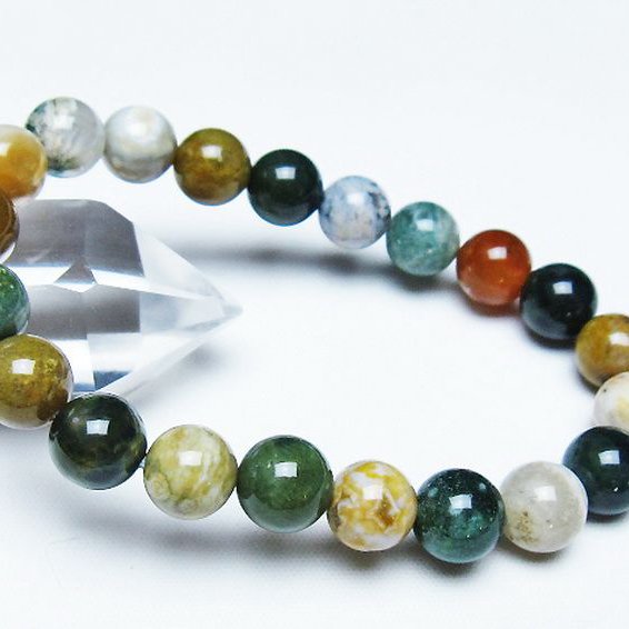 オーシャンジャスパー ブレスレット 8mm [T153-3367]